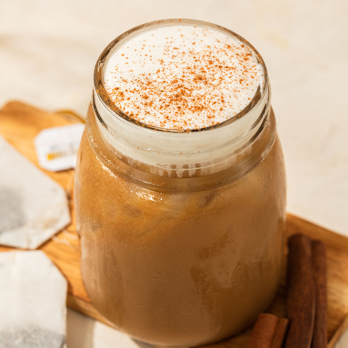 Iced Dirty Chai Latte | Espresso My Kitchen